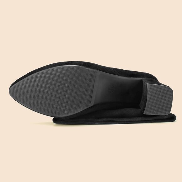 🆕Women's 8957black Polyurethane High Pointy-toe High-heel Over The Knee Boots - Picture 9 of 9